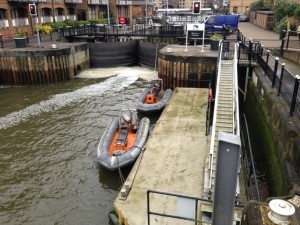 Seax and Sabre before they broke at Limehouse