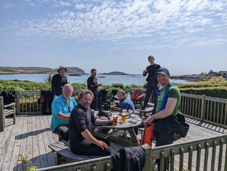 Lunch on Coll