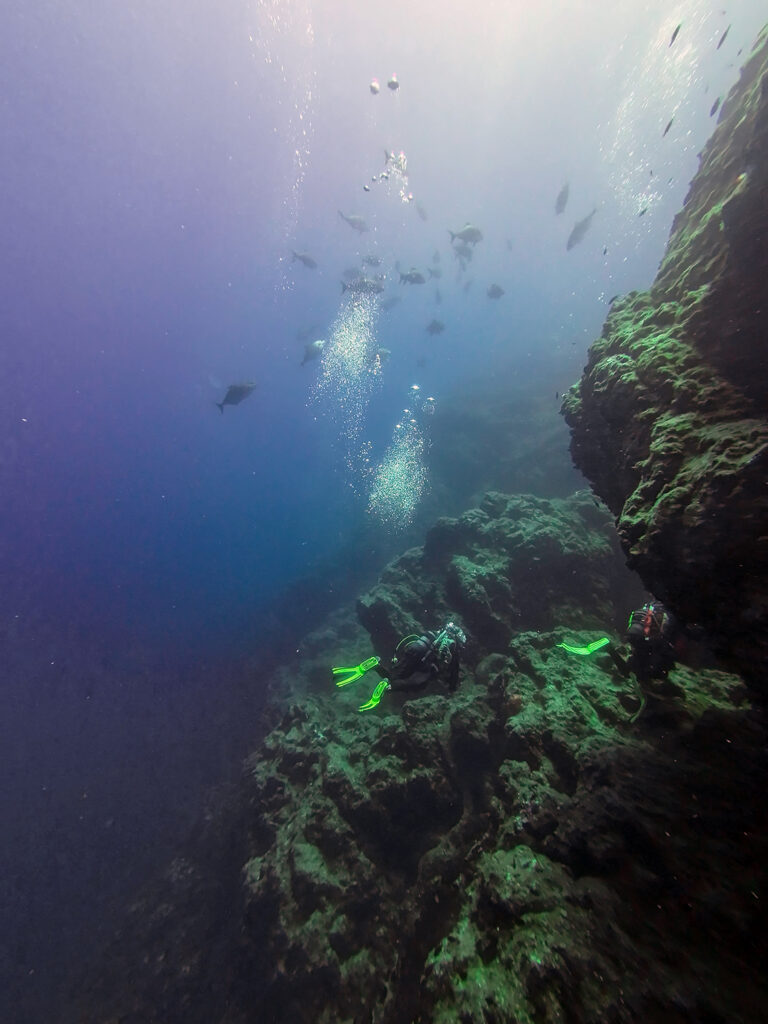 The Formigas Wall