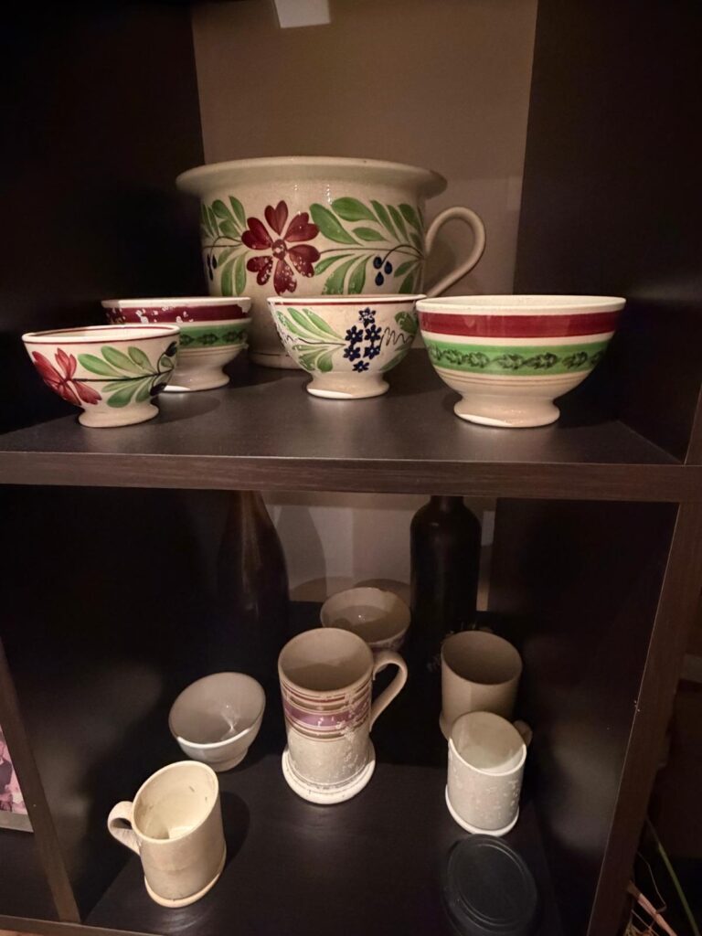 Crockery from SS Cuvier