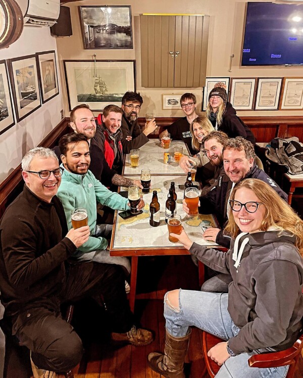 It’s the end of our trip to Scapa Flow and we are heading out to celebrate a great trip with mvhuskyan. Last week of the season for them to so happy hols Huskyan! And also thanks to trip DM Al! clidive bsacdivers ukdiving